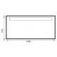 Зеркало Jacob Delafon Formilia 140x65 EB1165-NF