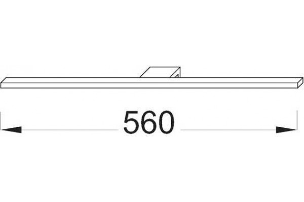 EB1237-NF Odeon up Cветильник для зеркала 560мм