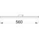 EB1237-NF Odeon up Cветильник для зеркала 560мм