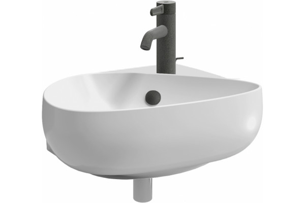 Рукомойник Jacob Delafon Nouvelle Vague EGK112-00 цвет белый, овальная
