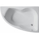 Акриловая ванна Jacob Delafon Micromega Duo 170x105 R асимметричная, пристенная