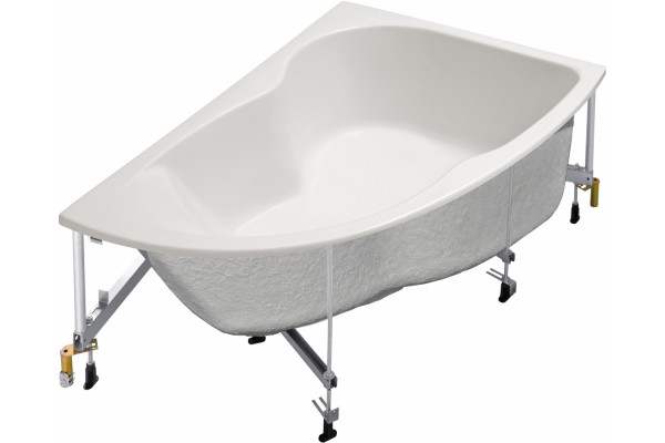 Акриловая ванна Jacob Delafon Micromega Duo 170x105 R асимметричная, пристенная