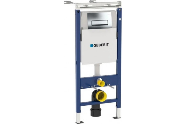 Комплект Система инсталляции для унитазов Geberit Duofix Платтенбау 458.125.21.1 4 в 1 с кнопкой смыва + Унитаз подвесной Jacob Delafon Presquile E4440 + Шумоизоляционная панель для инсталляции Geberit 156.050.00.1, цвет белый,  в стиле hi-tech