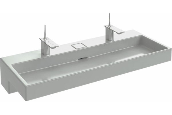Раковина Jacob Delafon Terrace EXB9112-00 120 см с подсветкой, прямоугольная, цвет белый