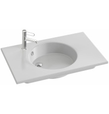 Мебельная раковина Jacob Delafon Odeon Rive Gauche EXAW112-Z-00 80 см прямоугольная, цвет белый