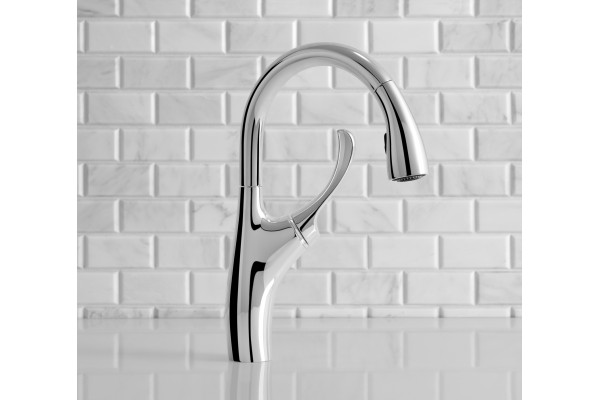 Смеситель Jacob Delafon Suzanne E72511-CP для кухонной мойки однорычажный, хром