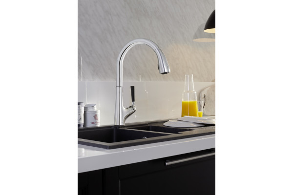 Смеситель Jacob Delafon Malleco E562-CP для кухонной мойки однорычажный, хром