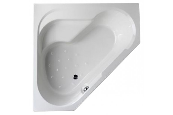 Акриловая ванна Jacob Delafon Bain Douche L 145х145 пристенная, асимметричная