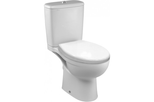 Унитаз напольный Jacob Delafon New Patio UJD102RU-00 белый, овальный, 35.6x64.5 см