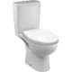 Унитаз напольный Jacob Delafon New Patio UJD102RU-00 белый, овальный, 35.6x64.5 см
