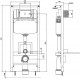 Система инсталляции для унитазов Jacob Delafon E24156-NF 50x12.6x115 см