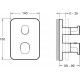 Термостат Jacob Delafon Modulo E75389-CP для ванны с душем, термостат, хром