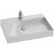 Раковина Jacob Delafon Rythmik Pure EVO112 65 см прямоугольная, цвет белый