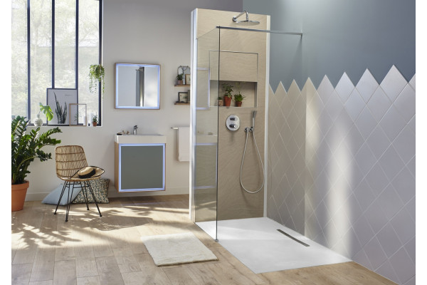 Раковина Jacob Delafon Rythmik Pure EVO112 65 см прямоугольная, цвет белый
