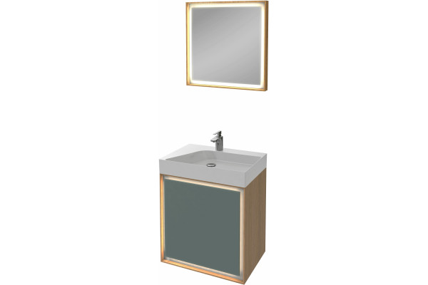 Раковина Jacob Delafon Rythmik Pure EVO112 65 см прямоугольная, цвет белый
