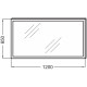 Зеркало Jacob Delafon EB1444 120 см прямоугольное,  в стиле hi-tech
