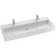Раковина Jacob Delafon Vivienne EXBK112-00 120 см прямоугольная, цвет белый