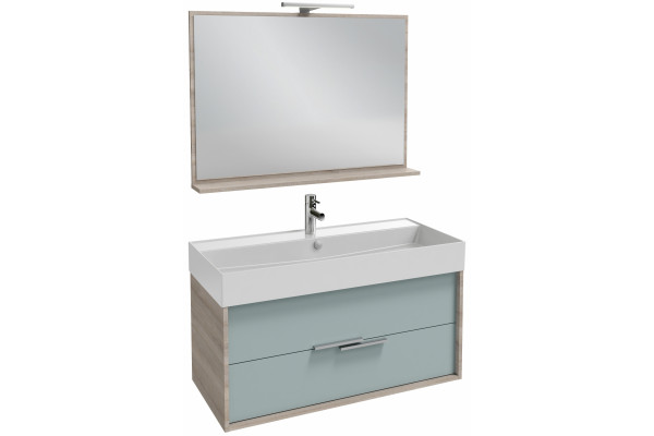 Раковина Jacob Delafon Vivienne EXBJ112-00 100 см прямоугольная, цвет белый