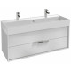 Тумба для комплекта Jacob Delafon Vivienne EB1509-N18-N18 ручки хром подвесная, с ящиками