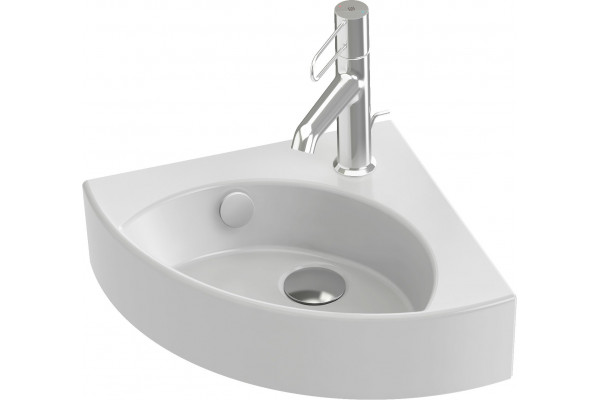Рукомойник Jacob Delafon Odeon Rive Gauche EGP112-00 угловая, цвет белый