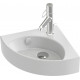Рукомойник Jacob Delafon Odeon Rive Gauche EGP112-00 угловая, цвет белый