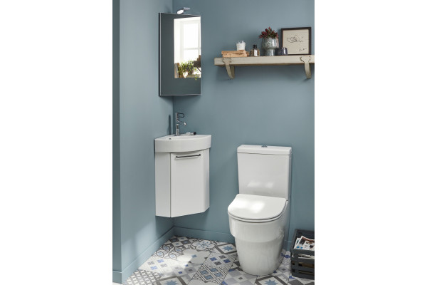 Рукомойник Jacob Delafon Odeon Rive Gauche EGP112-00 угловая, цвет белый
