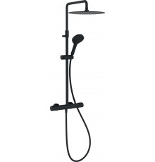 Душевая стойка Jacob Delafon Metro E26588-BL цвет черный, штанга 128.3 см