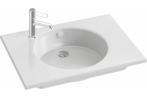 Раковина Jacob Delafon Odeon Rive Gauche EXAX112-Z-00 70 см прямоугольная, цвет белый