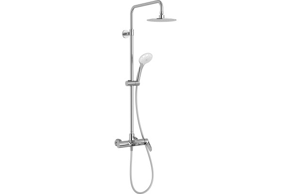Душевая стойка Jacob Delafon Aleo E97825RU-4-CP хром, штанга 129 см