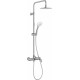 Душевая стойка Jacob Delafon Aleo E97825RU-4-CP хром, штанга 129 см