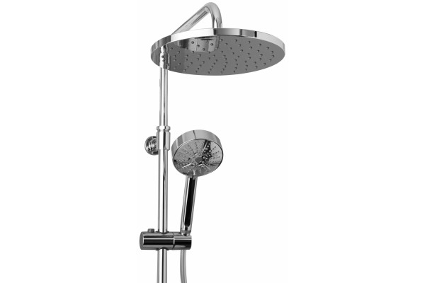 Душевая стойка Jacob Delafon Aleo 2.0 E26809-CP хром, штанга 130 см