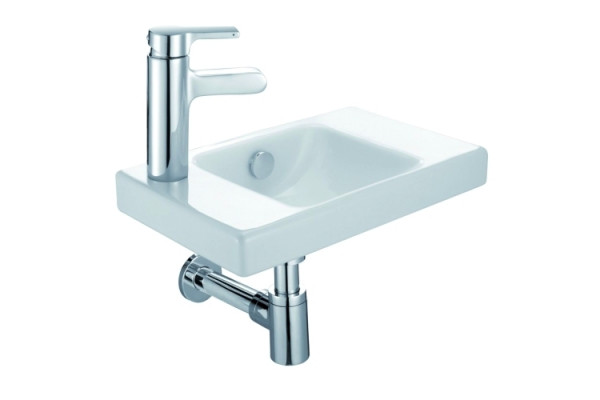 Рукомойник Jacob Delafon Odeon Up E4759 L цвет белый, прямоугольная