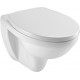 Унитаз подвесной Jacob Delafon Patio EDV102-00 белый, овальный, 36x53.5 см