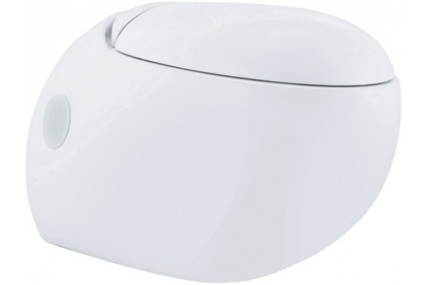 Унитаз подвесной Jaquar Fusion FSS-WHT-29951 белый, овальный, 41.5x58.5 см