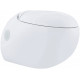 Унитаз подвесной Jaquar Fusion FSS-WHT-29951 белый, овальный, 41.5x58.5 см