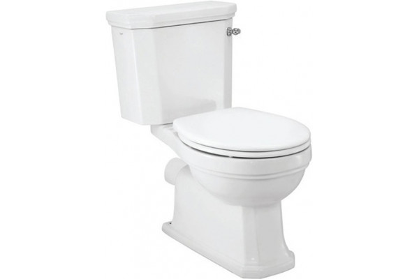 Унитаз напольный Jaquar Queen's QNS-WHT-7751P белый, овальный, 37.5x70.5 см