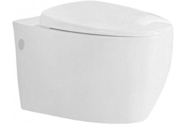 Унитаз подвесной Jaquar Vignette VGS-WHT-81951 белый, овальный, 39x57 см