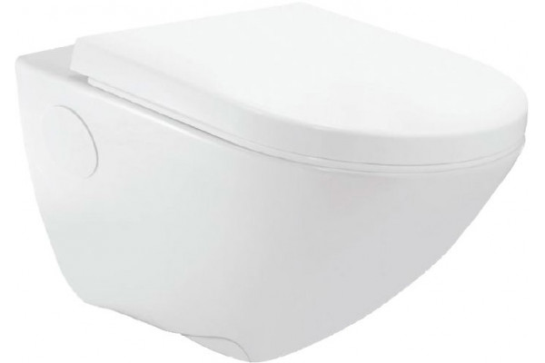 Унитаз подвесной Jaquar Confluence CNS-WHT-963SPP белый, овальный, 36x50 см
