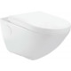Унитаз подвесной Jaquar Confluence CNS-WHT-963SPP белый, овальный, 36x50 см