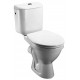 Унитаз-компакт Jika Lyra 2423.6 горизонтальный выпуск белый, овальный, 36x63.5 см