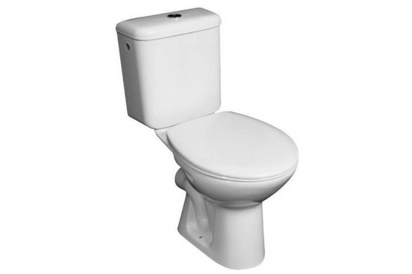 Унитаз-компакт Jika Zeta 2539.6 белый, овальный, 36x64.5 см