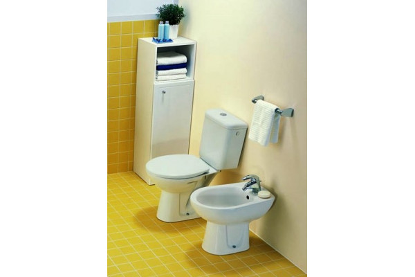 Унитаз-компакт Jika Zeta 2539.6 белый, овальный, 36x64.5 см