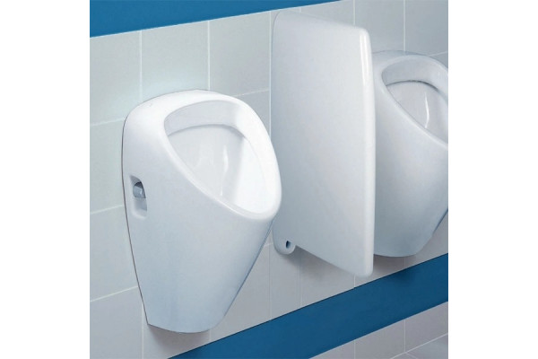 Писсуар Jika Golem 4306.1 подвесной, с внешним подводом воды, белый, 30.5x34x53.5 см