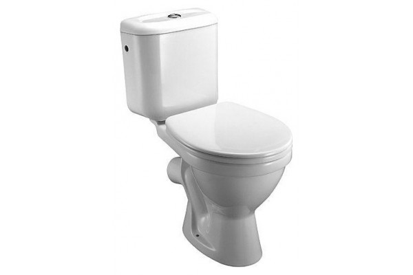 Унитаз-компакт Jika Lyra косой выпуск белый, овальный, 36x63.5 см