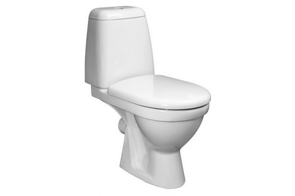 Унитаз-компакт Jika Baltic белый, овальный, 37x64 см