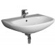Раковина Jika Zeta 60 1039.2 цвет белый, полукруглая, с переливом