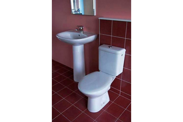 Раковина Jika Zeta 60 1039.2 цвет белый, полукруглая, с переливом