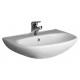 Раковина Jika Zeta 50 1039.0 цвет белый, полукруглая, с переливом