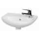 Рукомойник Jika Lyra 40 1527.1 (R) цвет белый, полукруглая, с переливом