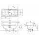 Стальная ванна KALDEWEI Cayono Duo 170x75 easy-clean mod. 724 272400013001